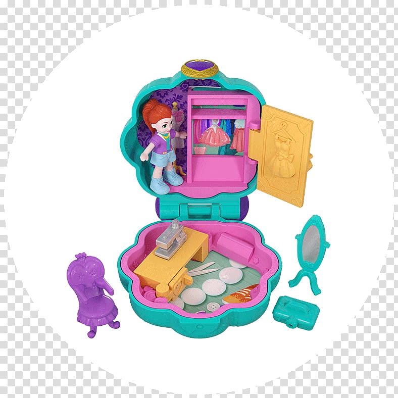 Polly Pocket Toy Mattel Barbie, toy transparent background PNG clipart