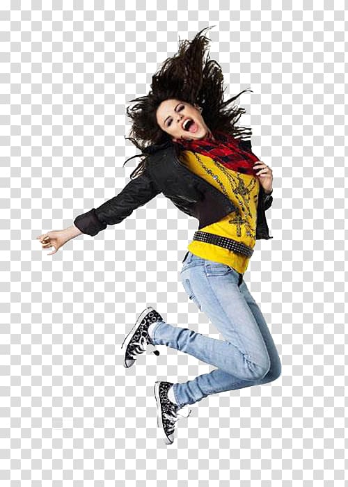 YouTube Music Summer\'s Not Hot Sears Selena Gomez & The Scene, jumping people transparent background PNG clipart