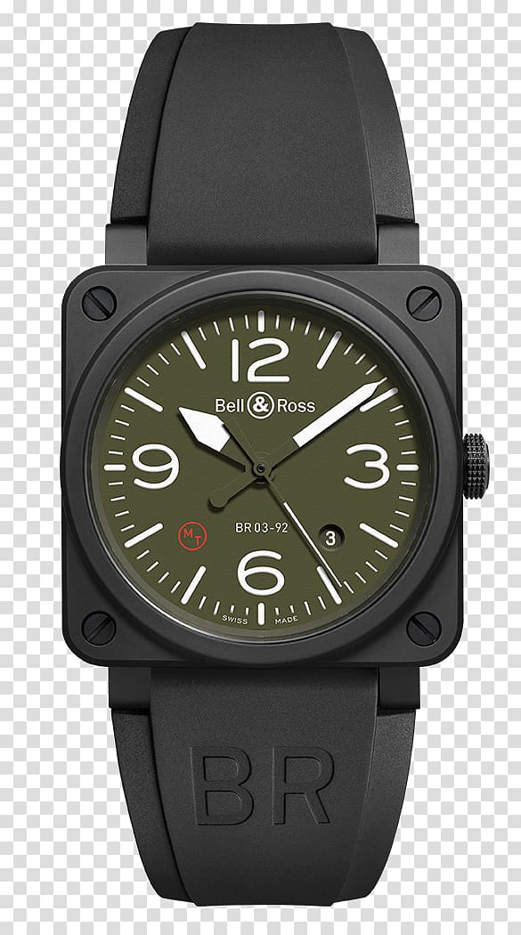 Bell & Ross Automatic watch Baselworld Retail, watch transparent background PNG clipart