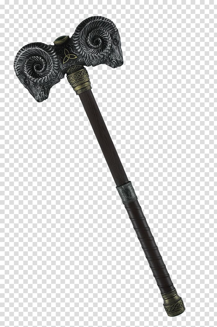 larp axe Hammer Live action role-playing game Gavel Weapon, Hammer Warrior transparent background PNG clipart