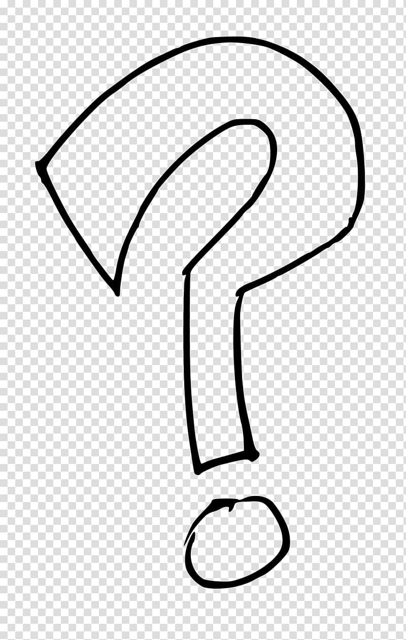 question mark transparent background