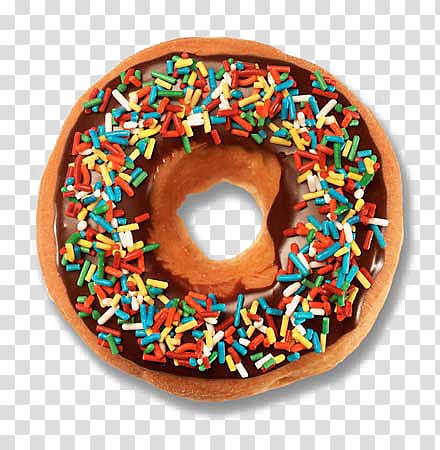 Donut transparent background PNG clipart