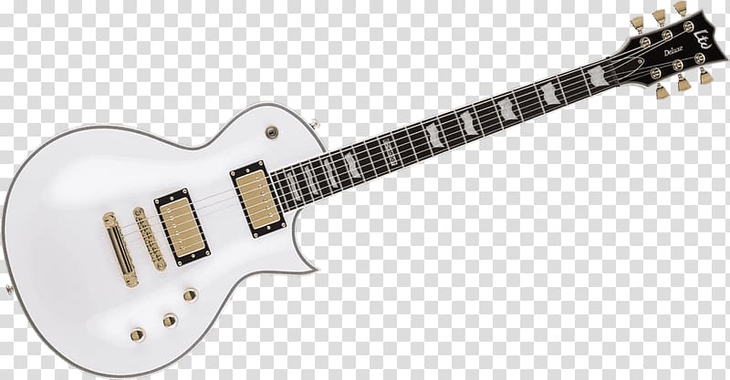 ESP LTD EC-1000 ESP Eclipse Seven-string guitar ESP Guitars Gibson Les Paul Custom, guitar transparent background PNG clipart