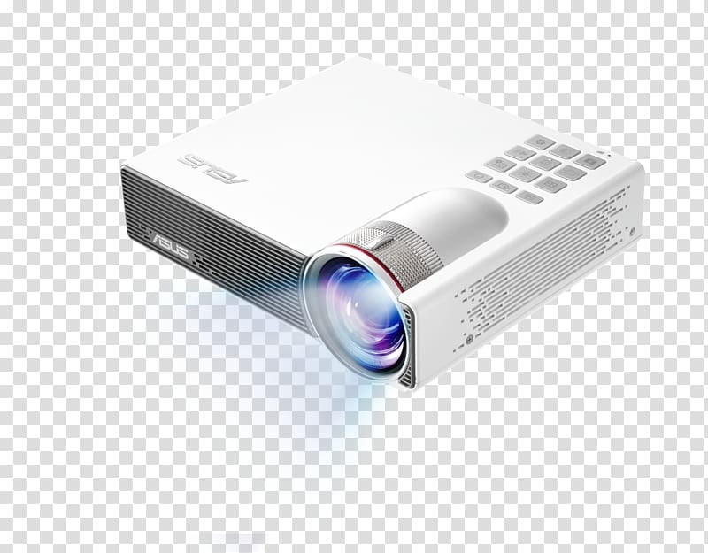 Multimedia Projectors ASUS MX25AQ Digital Light Processing S1 Mobile LED Projector, Projector transparent background PNG clipart
