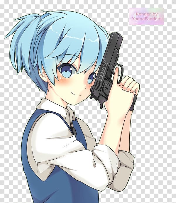 Nagisa Shiota Assassination Classroom Anime Yuuma Isogai, assasination classroom transparent background PNG clipart