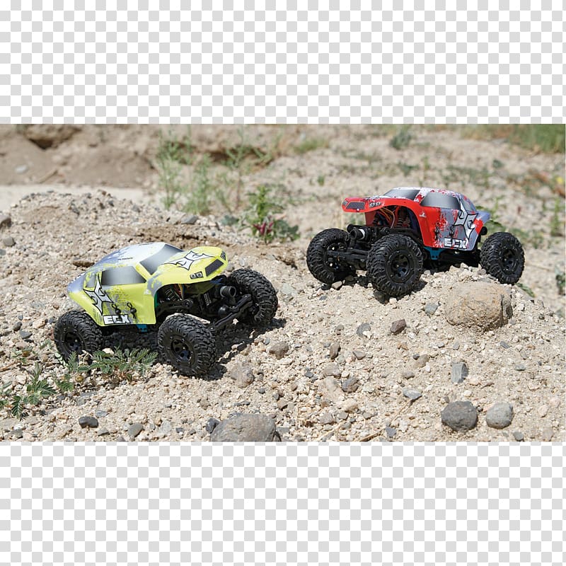 Radio-controlled car Off-roading Rock crawling ECX Temper 1:24, car transparent background PNG clipart