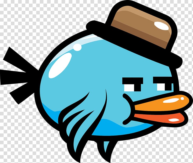 Blue Flappy Bird Sprite, Bird transparent background PNG clipart