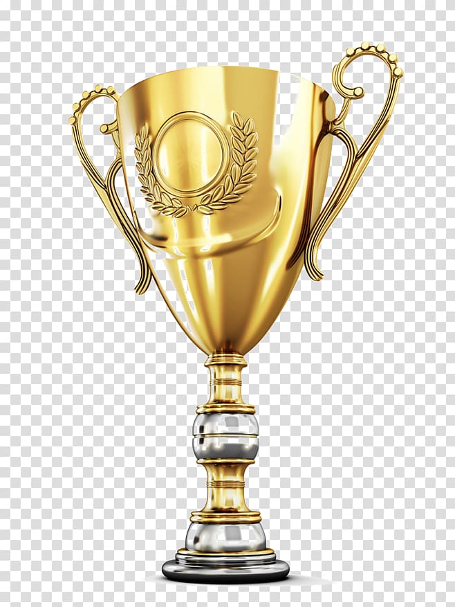 Trophy Sales Cup, Gold-plated trophy transparent background PNG clipart