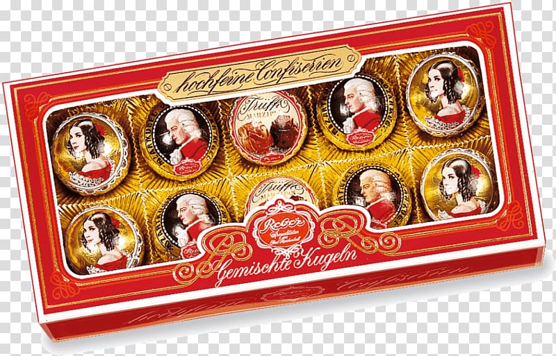 Mozartkugel Chocolate truffle Marzipan Paul Reber GmbH & Co. KG, chocolate transparent background PNG clipart