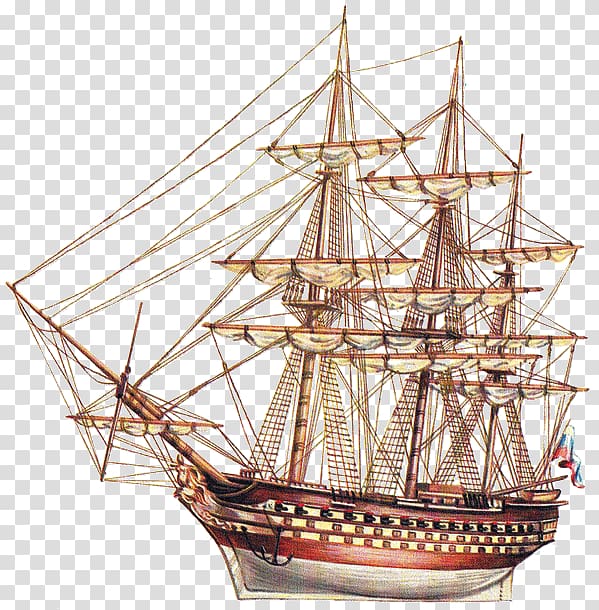brown galleon ship illustration, Sailing ship Ship of the line Clipper Regatta, Ship transparent background PNG clipart