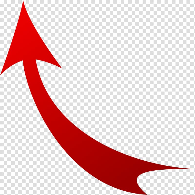curved red arrow illustration, Curve Arrow , Curved Arrows transparent background PNG clipart