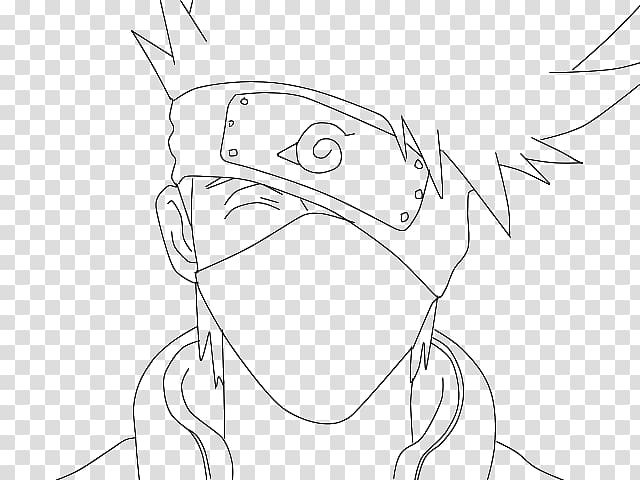 How To Draw Kakashi Hatakes Face From Naruto Step by Step Drawing Guide  by Dawn  DragoArt