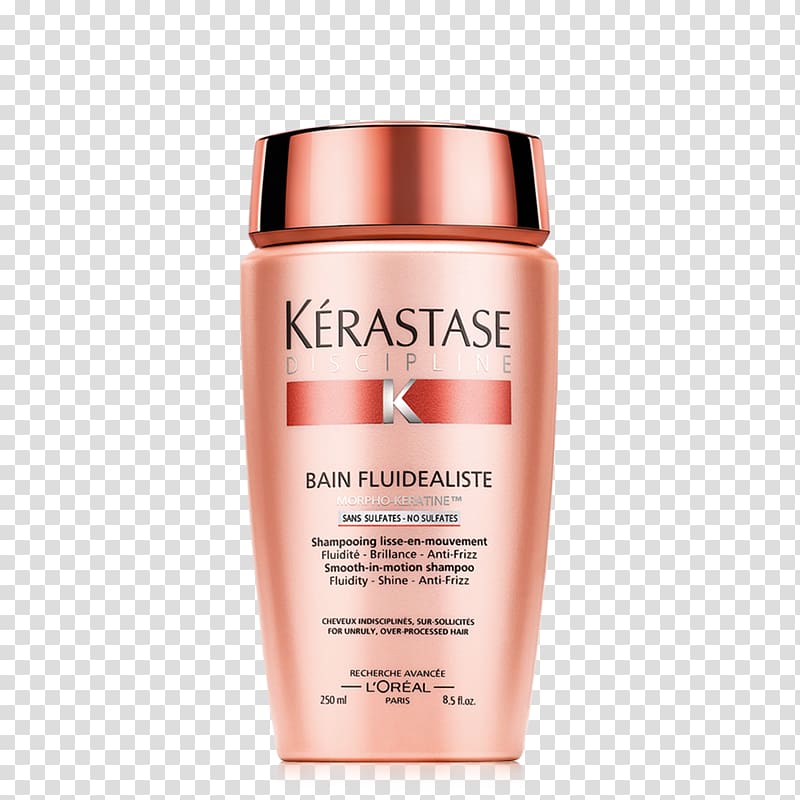 Kérastase Discipline Bain Fluidealiste Hair Care Kérastase Disciplline Fondant Fluidealiste Shampoo, shampoo transparent background PNG clipart