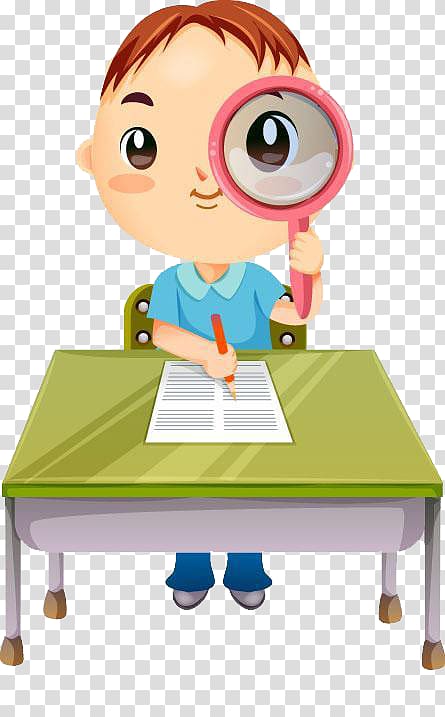 Cartoon On Net Cartoon Girl Homework Clipart