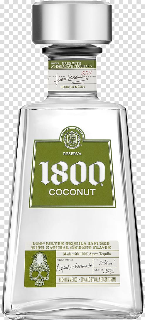 1800 Tequila Distilled beverage Casa Noble Wine, ripe coconut transparent background PNG clipart
