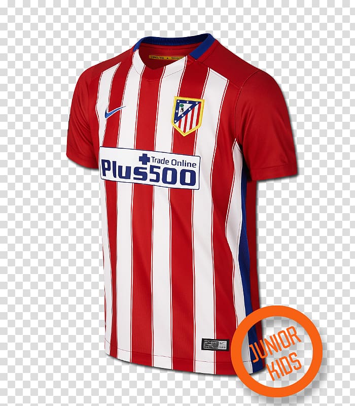 Atlético Madrid T-shirt 2015–16 La Liga 2016–17 La Liga Equipacion Karate, T-shirt transparent background PNG clipart