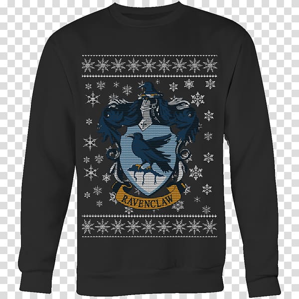 Harry Potter (Literary Series) Ravenclaw House Hogwarts School of Witchcraft and Wizardry Slytherin House, harry potter ugly christmas sweater transparent background PNG clipart