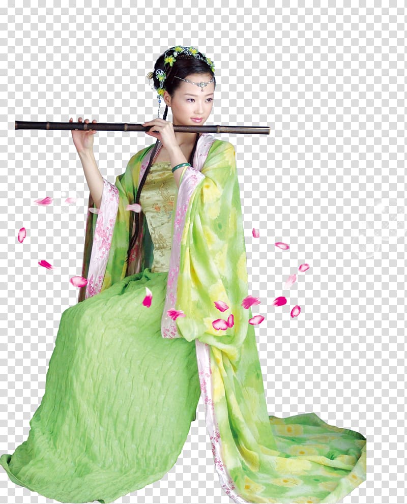 Woman Blog Il y a longtemps Geisha, Parasol transparent background PNG clipart