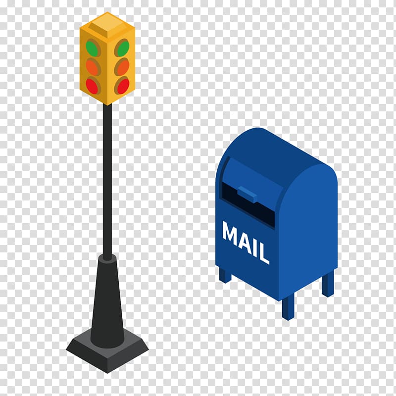 Traffic light Icon, Traffic lights and mailboxes transparent background PNG clipart