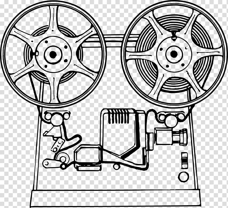 Movie projector Computer Icons , film projector transparent background PNG clipart