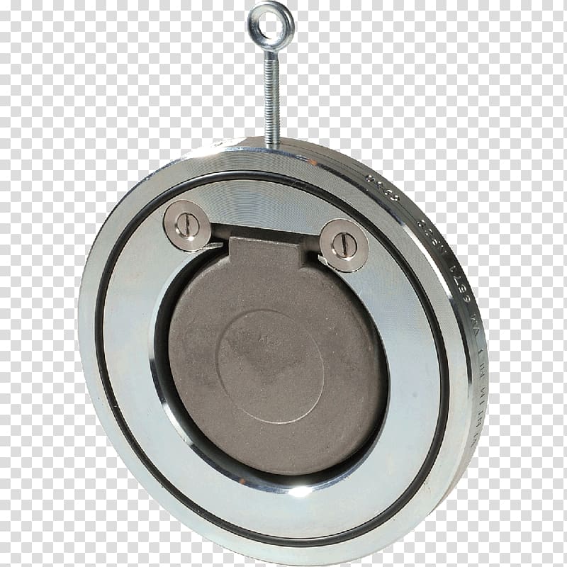 Product design Silver, water flow check valve transparent background PNG clipart