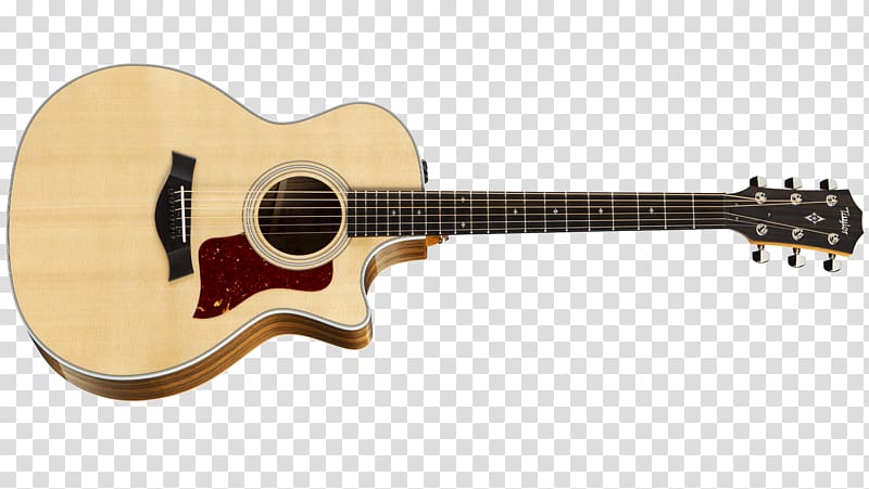 Acoustic-electric guitar Taylor Guitars Acoustic guitar Taylor 214ce DLX, Acoustic Guitar transparent background PNG clipart