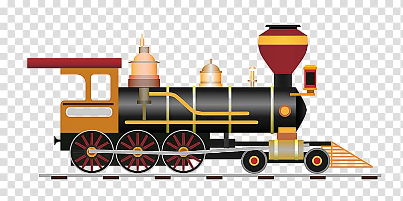 Train Rail Transport Steam Locomotive Illustration Steam Train Transparent Background Png Clipart Hiclipart