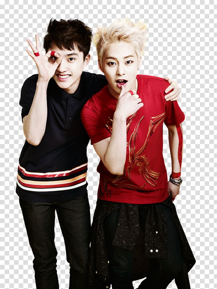 Xiumin Do Kyung-soo EXO K-pop Musician, Xiu He Xiu transparent background PNG clipart