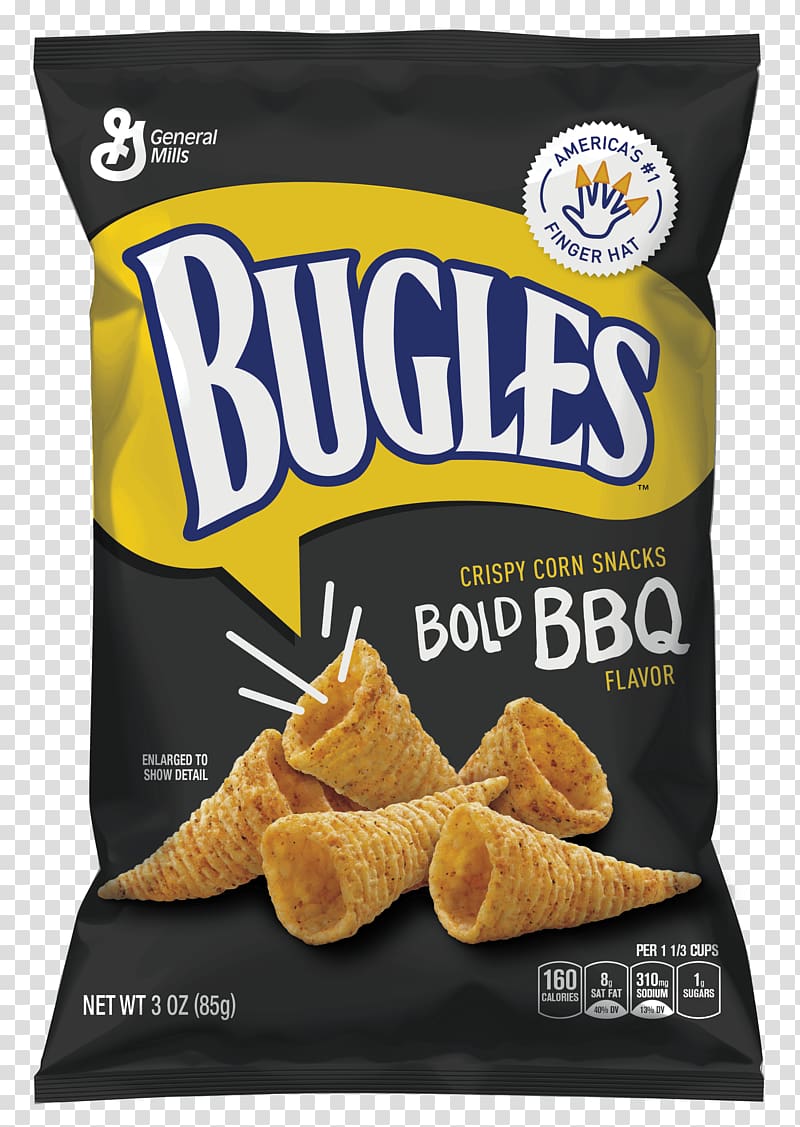 Bugles Nachos Barbecue Potato chip Snack, barbecue transparent background PNG clipart