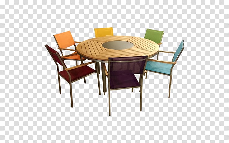 Table Chair Wicker Dining room Furniture, table transparent background PNG clipart