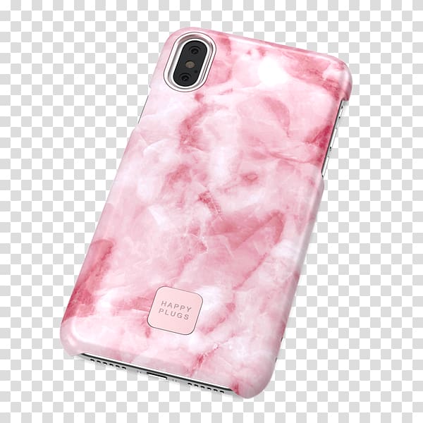 iPhone X Apple iPhone 7 Plus IPhone 8 Plus Telephone, pink marble transparent background PNG clipart
