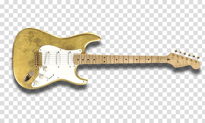 Acoustic-electric guitar Fender Stratocaster Slide guitar, electric guitar transparent background PNG clipart