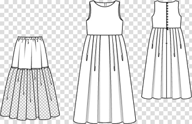 Gown Skirt Dress Burda Style Petticoat, crashed transparent background PNG clipart