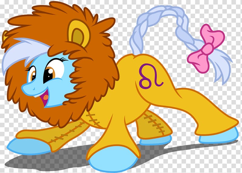 Lion Pony Cartoon , Drunk Cartoon Character transparent background PNG clipart