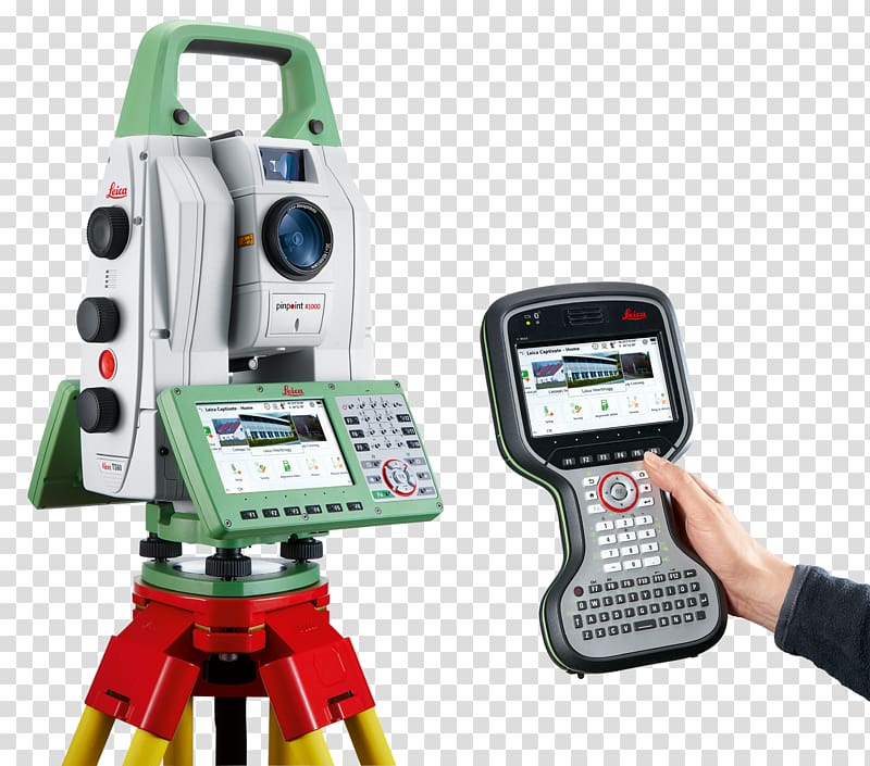 Leica Geosystems Total station Leica Camera Surveyor, total station transparent background PNG clipart