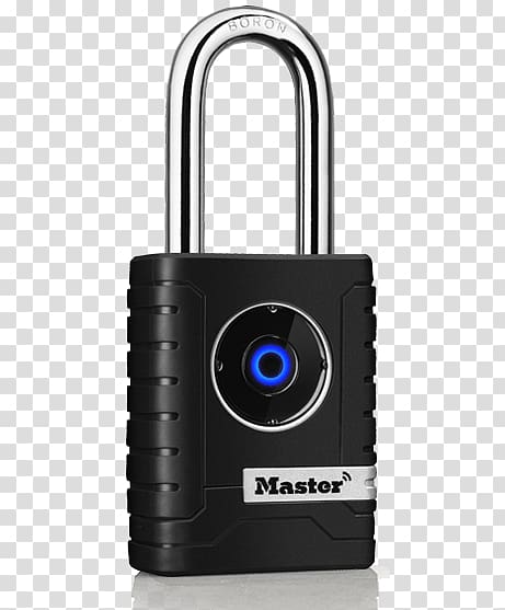 Master Lock Padlock Bluetooth Combination lock, Combination Lock transparent background PNG clipart