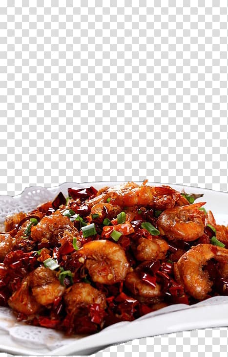 Chicken 65 Caridea Indian Chinese cuisine Kung Pao chicken Shrimp, Spicy Shrimp transparent background PNG clipart