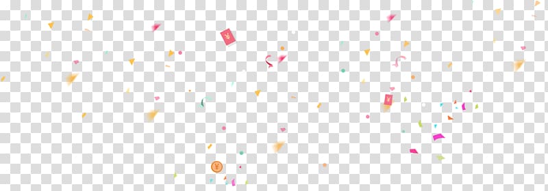 orange and pink confetti, Paper Graphic design Pattern, Confetti transparent background PNG clipart