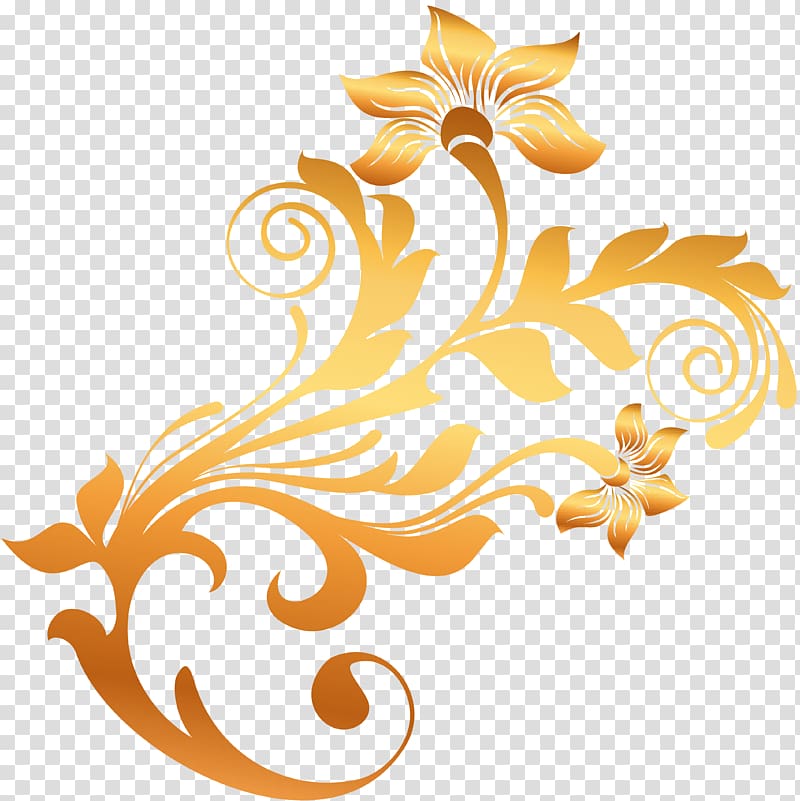 Ornament Flower, antique transparent background PNG clipart