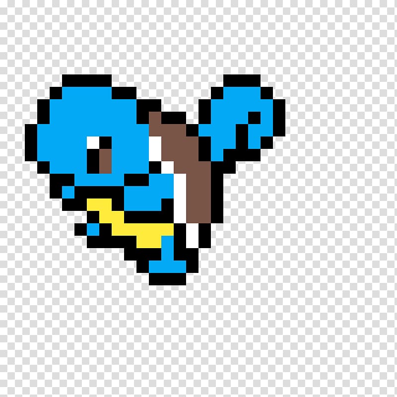 Minecraft Pikachu Pokémon Pixel art Squirtle, Minecraft transparent background PNG clipart