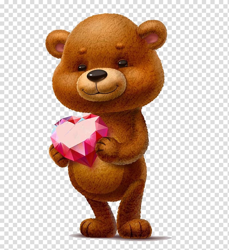 Teddy bear Me to You Bears, Holding a loving bear transparent background PNG clipart