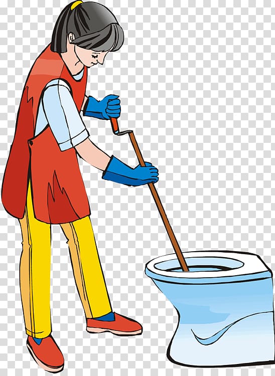 Toilet Bathroom Janitor Cleaning , toilet transparent background PNG clipart