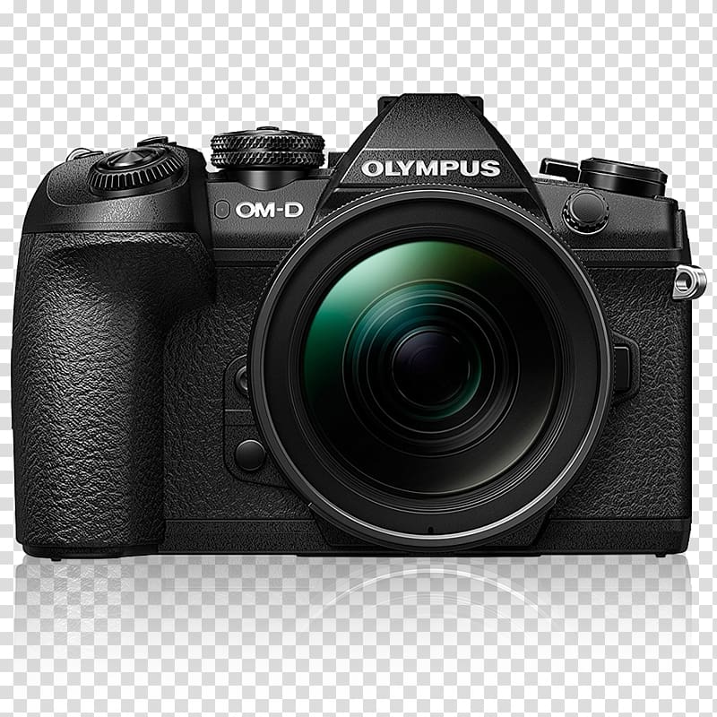 Olympus OM-D E-M1 Mark II Olympus OM-D E-M5 Mark II Olympus M.Zuiko ED Zoom 12-40mm F/2.8 Pro Mirrorless interchangeable-lens camera, camera transparent background PNG clipart