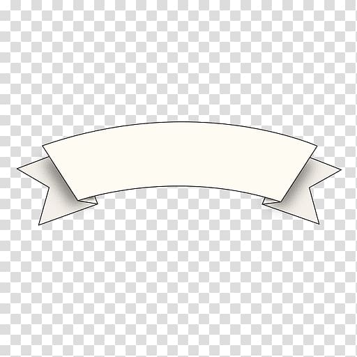Rectangle Line, white ribbon transparent background PNG clipart