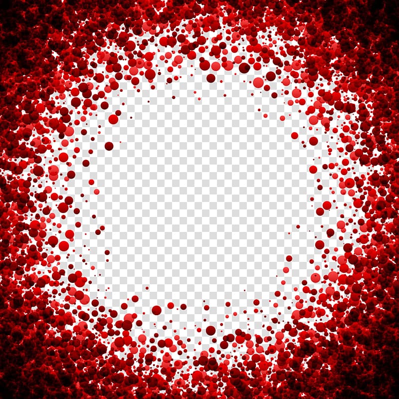 banner illustration, Red Euclidean , Red frame transparent background PNG clipart