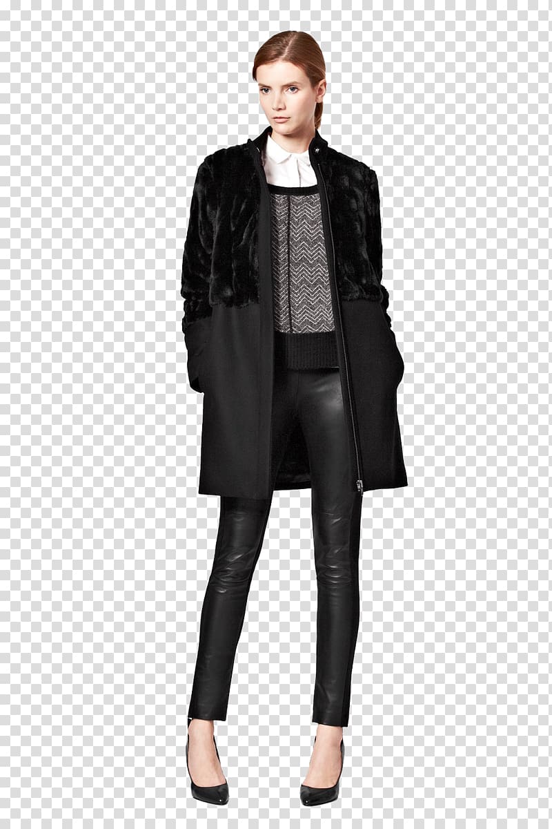 Coat Fur clothing Fake fur Jacket, fur transparent background PNG clipart