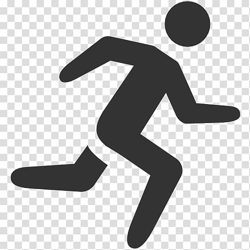 Running man icon, Computer Icons Running , Sport Activities Running
