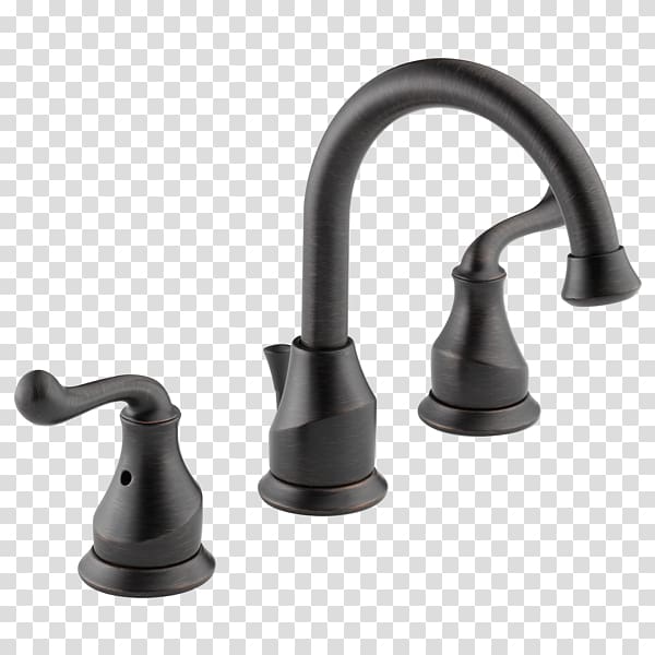 Faucet Handles & Controls Bathroom Sink Baths Kitchen, venetian bronze finish transparent background PNG clipart