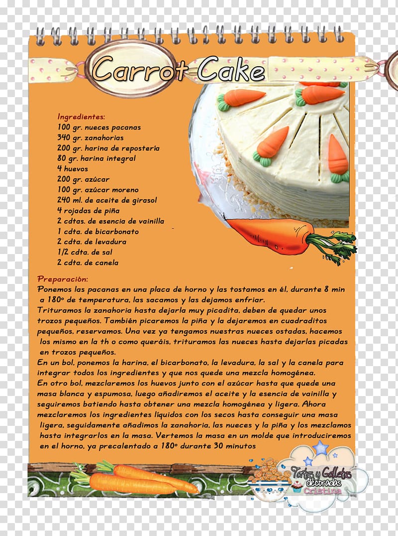 Convento de San Marcos Cookie decorating Tart Food Cupcake, carrot cake transparent background PNG clipart