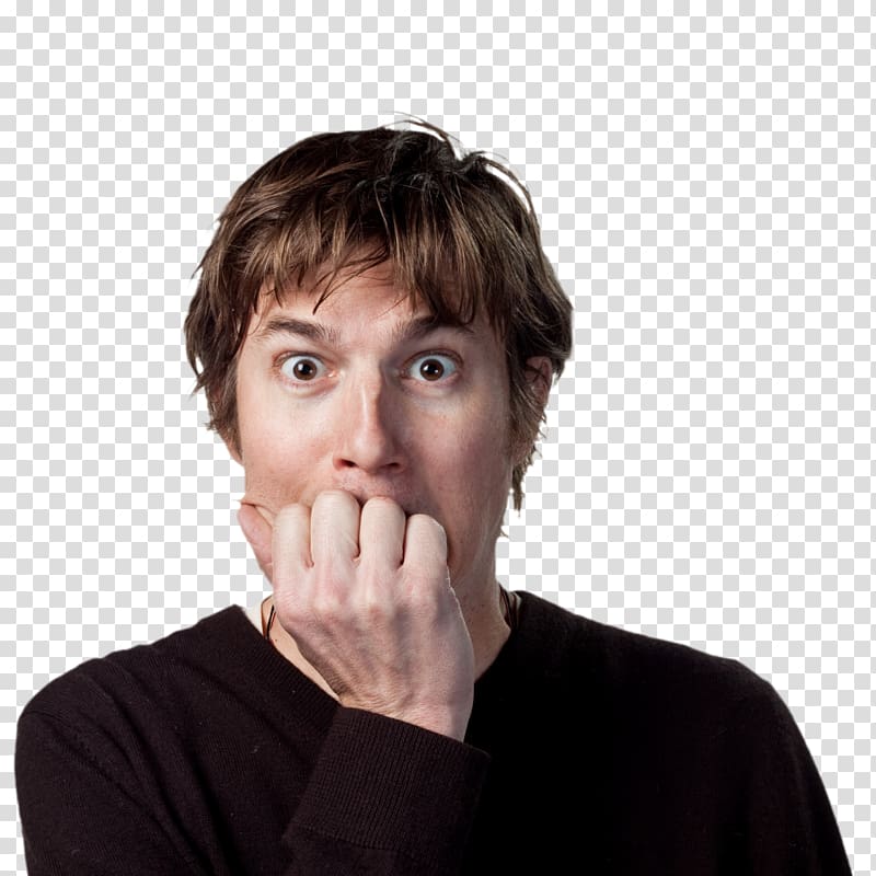 Scared Face Image, Scared Face, Afraid, Expression Face PNG